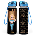 Personalized Nurse/Doctor Tracker Bottle - Gift Idea for Nurse/Doctor