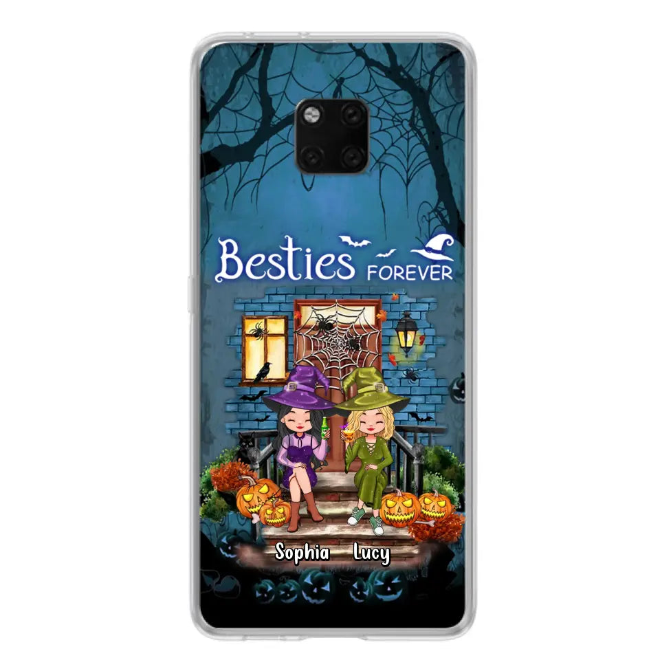 Personalized Halloween Friend Phone Case - Up to 5 Friends - Halloween Gift Idea for Friends/Sisters - Besties Forever - Case for Xiaomi/Huawei/Oppo