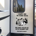 Custom Personalized Camping 3D Decal - Gift Idea For Camping Lovers/RVs Owners - Welcome To Camp Quitcherbitchin