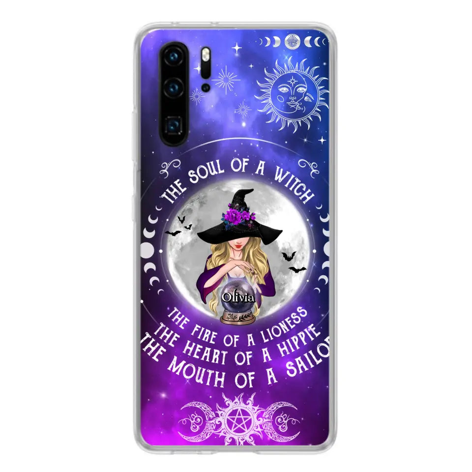Personalized Witch Phone Case - Halloween Gift Idea For Witch Lovers - The Soul Of A Witch - Case For Oppo/Xiaomi/Huawei