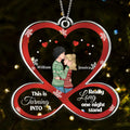 Personalized Couple Acrylic Ornament - Christmas Gift Idea For Couple - This Is Turning Into A Really Long One Night Stand