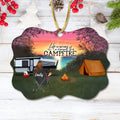 Personalized Camping Rectangle Wooden Ornament - Up to 3 Children And 4 Pets - Gift Idea For Camping Lovers - Life Is Better Around The Campfire