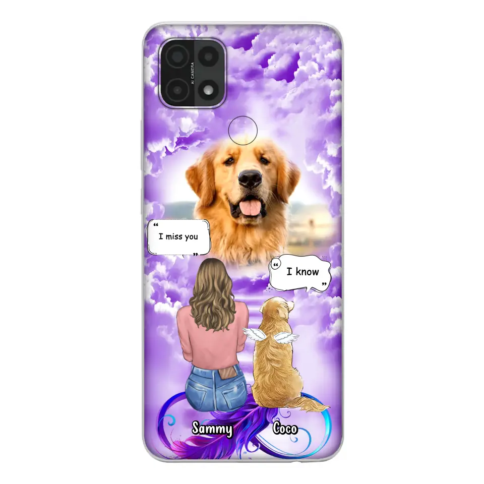 Custom Personalized Memorial Pet Oppo/ Xiaomi/ Oppo Case - Upload Photo - Memorial Gift Idea For Dog/Cat/Rabbit Lover