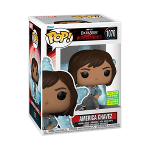 America Chavez #1070 2022 Summer Convention Limited Edition Funko Pop! Marvel Doctor Strange Multiverse of Madness