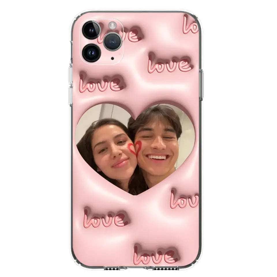 Personalized Photo Phone Case - Gift Idea For Couple/Him/Her/Pet Lovers - Case For iPhone/Samsung