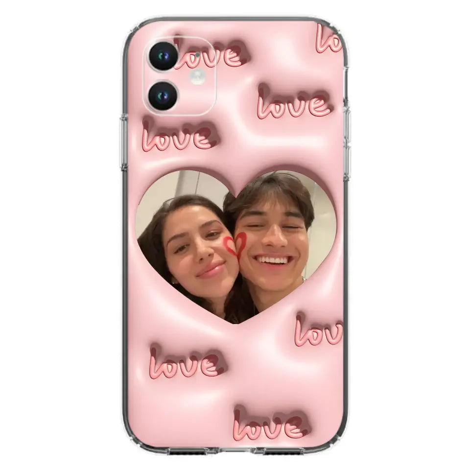 Personalized Photo Phone Case - Gift Idea For Couple/Him/Her/Pet Lovers - Case For iPhone/Samsung