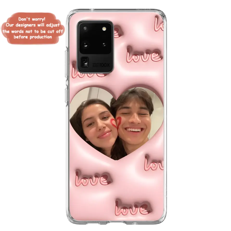 Personalized Photo Phone Case - Gift Idea For Couple/Him/Her/Pet Lovers - Case For iPhone/Samsung