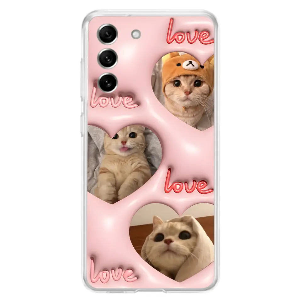 Personalized Photo Phone Case - Gift Idea For Couple/Him/Her/Pet Lovers - Case For iPhone/Samsung