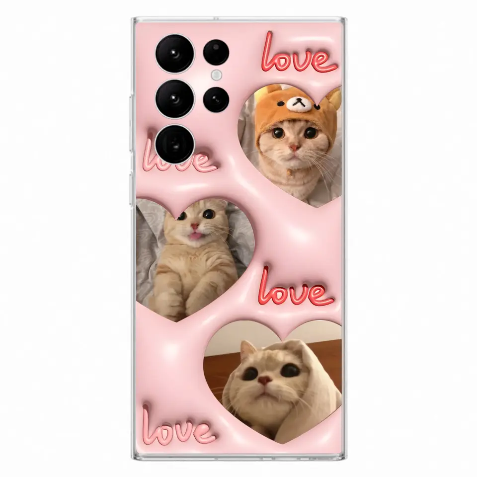 Personalized Photo Phone Case - Gift Idea For Couple/Him/Her/Pet Lovers - Case For iPhone/Samsung