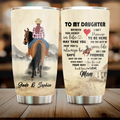 Personalized Horse Girl Tumbler - Gift Idea For Horse Lovers - Never Forget Your Way Back Home