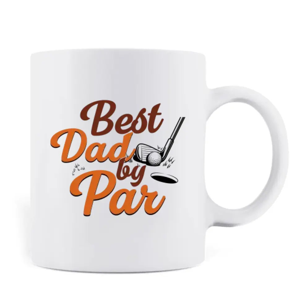 Personalized Sperms Golfer Mug - Gift Idea From Kids to Father/For Father's Day - Up to 3 Sperms