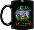 Personalized Camping Couple Coffee Mug - Gift Idea For Couple/ Camping Lover - I Love You Forever And Always