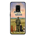 Personalized Hunting Phone Case - Man/Woman With Up to 4 Dogs - Phone Case For Xiaomi, Huawei and Oppo - 4168OK