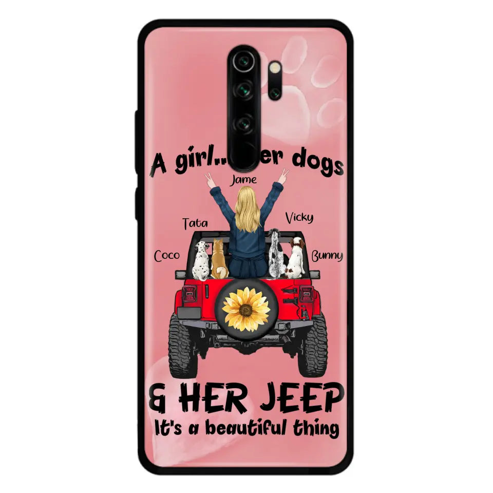 Personalized Dog Mom & Off-road Phone case - Case For Xiaomi, Huawei and Oppo - A Girl Her Dogs - 2OTN07