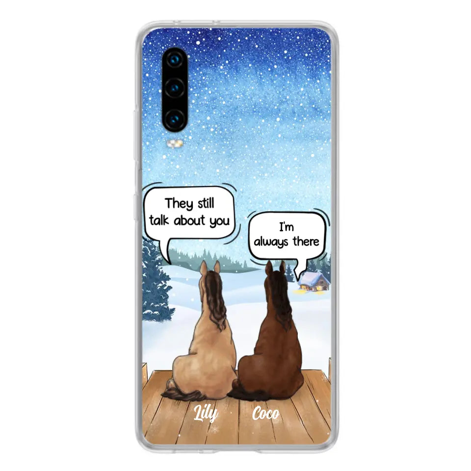 Personalized Dog Horse Phone Case - Up to 5 Pets - Xmas Gift For Dog/Horse Lover - Case For Xiaomi, Oppo And Huawei