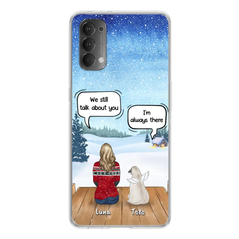 Personalized Dog Horse Phone Case - Man/Woman With Up to 5 Pets - Case For Xiaomi, Oppo And Huawei