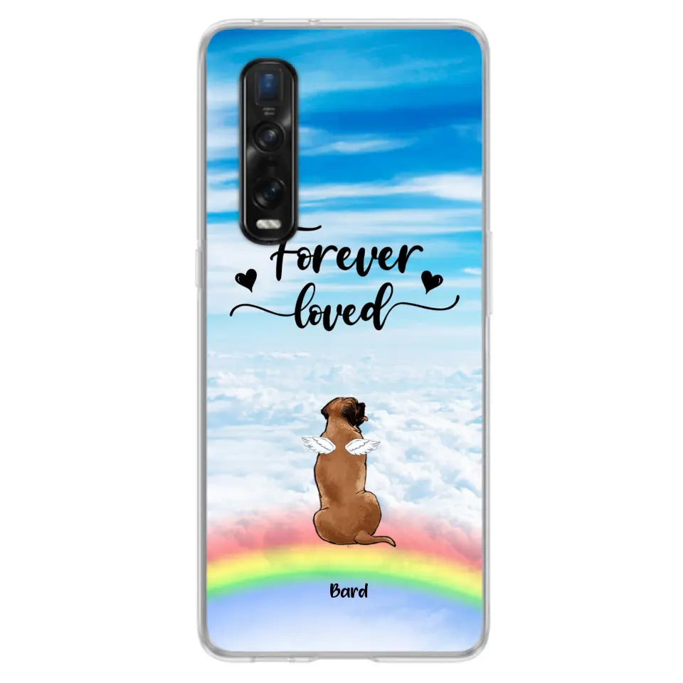 Personalized Memorial Pets Phone Case - Up to 5 Pets - Memorial Gift For Dog Lovers/Cat Lovers - Forever Loved - Phone Case For Xiaomi, Oppo And Huawei  - AXSIO5