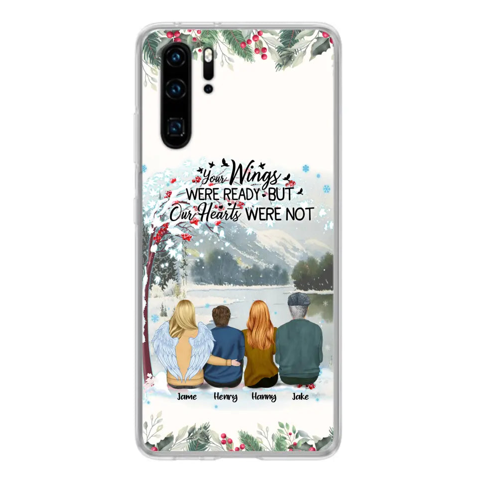 Personalized Family Phone Case - Best Gift For Family - I Know Heaven Is A Beautiful Place Because They Have My Dad - Case For Xiaomi, Oppo And Huawei