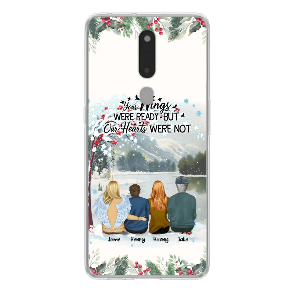 Personalized Family Phone Case - Best Gift For Family - I Know Heaven Is A Beautiful Place Because They Have My Dad - Case For Xiaomi, Oppo And Huawei