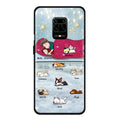 Personalized Couple With Pet Phone Case - Up to 8 Pets - Best Gift For Dog/Cat Lover - Case For Xiaomi, Oppo And Huawei