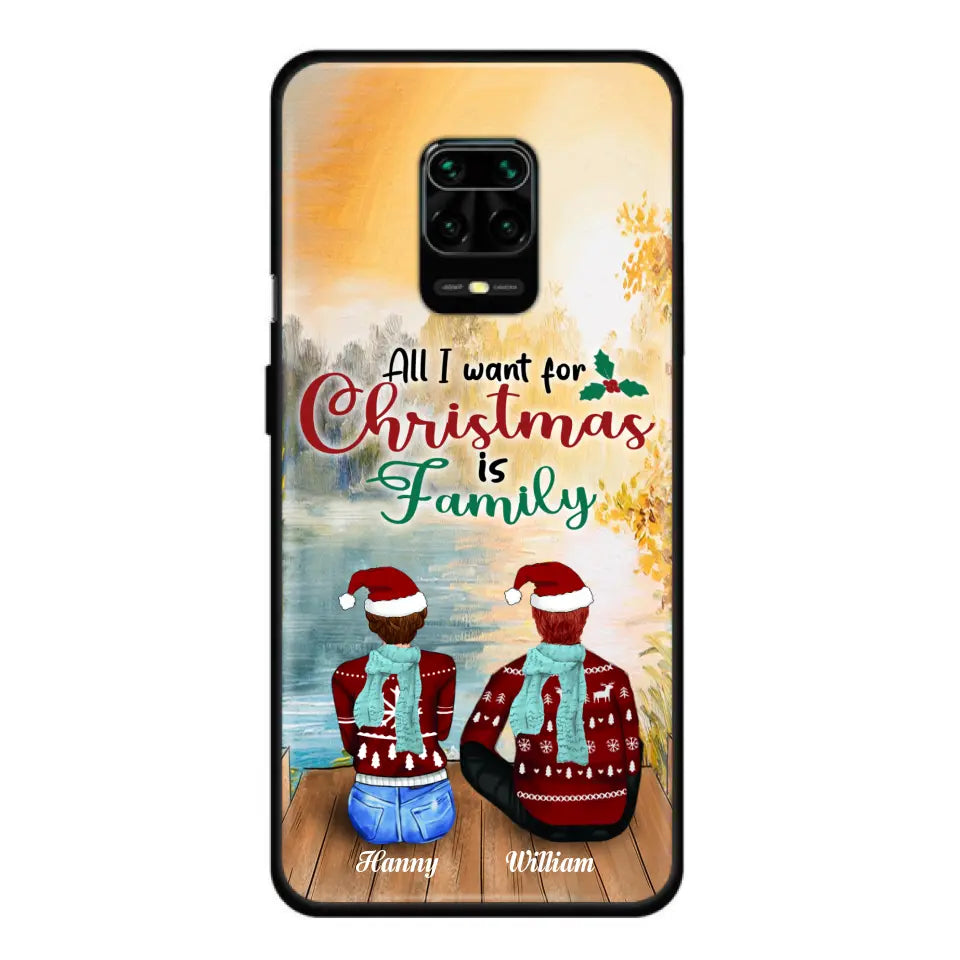 Personalized Family Phone Case - Couple/Parents With Up to 3 Kids, 3 Pets - Gift For Family - Case For Xiaomi, Oppo And Huawei