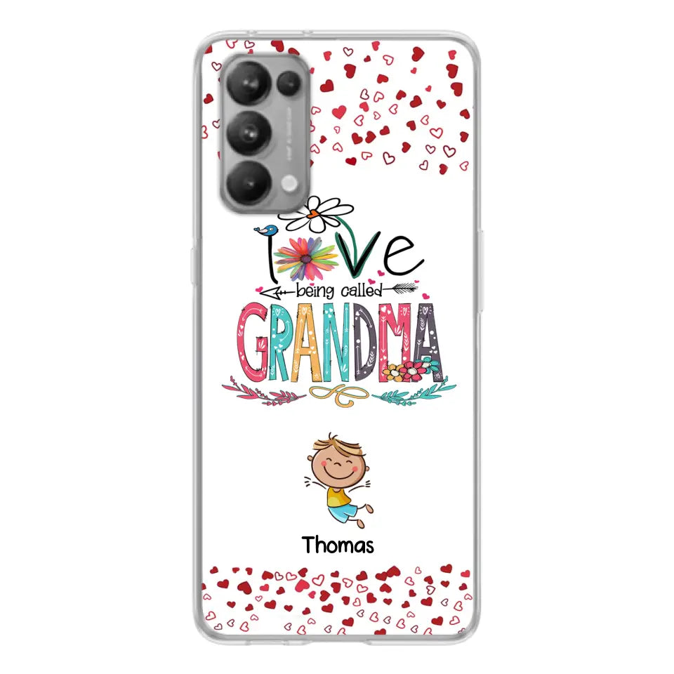 Personalized Blessed To Be Called Nana Phone Case - Up to 5 Kids - Gift Idea For Nana/Mama/Kids - Case For Xiaomi, Oppo And Huawei