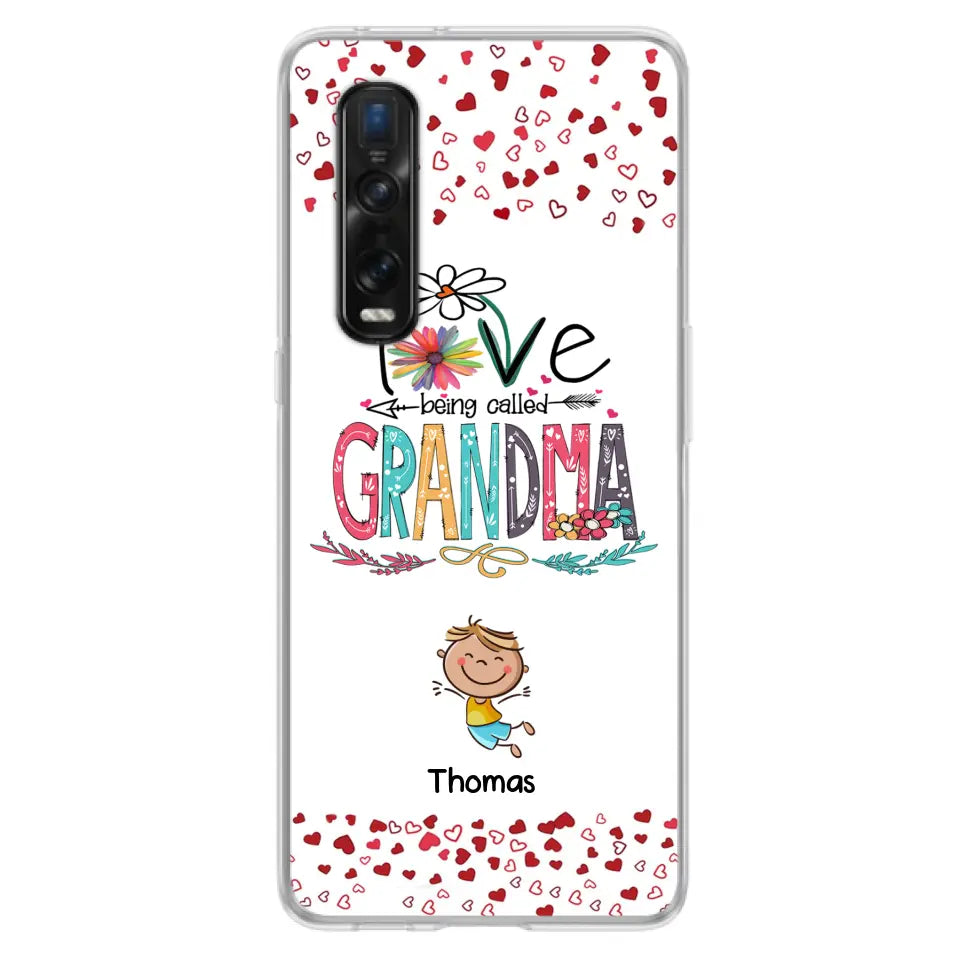 Personalized Blessed To Be Called Nana Phone Case - Up to 5 Kids - Gift Idea For Nana/Mama/Kids - Case For Xiaomi, Oppo And Huawei