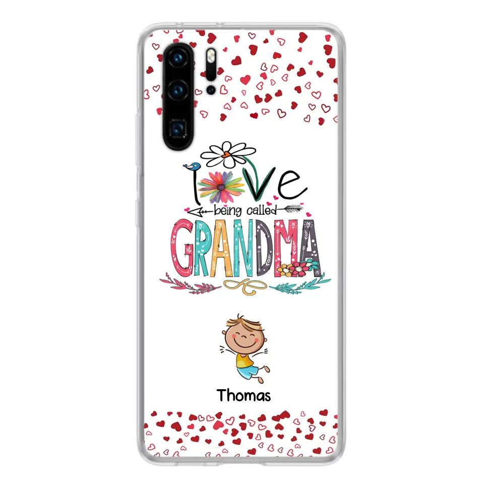 Personalized Blessed To Be Called Nana Phone Case - Up to 5 Kids - Gift Idea For Nana/Mama/Kids - Case For Xiaomi, Oppo And Huawei