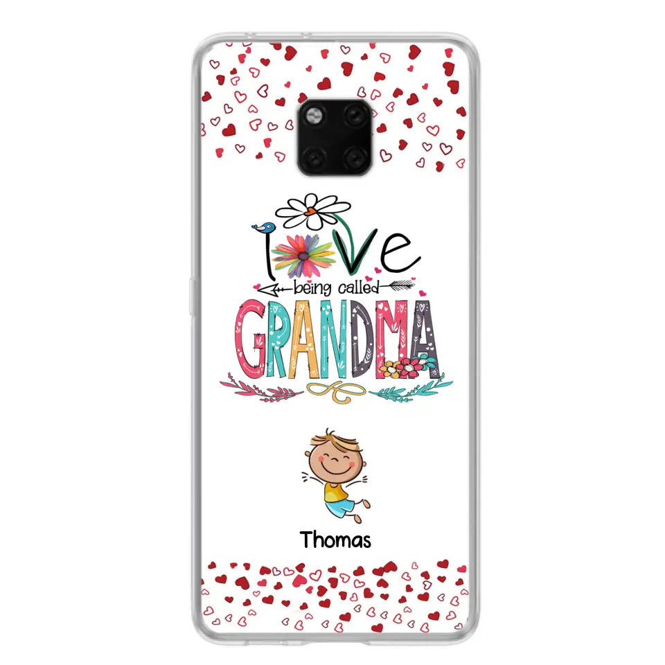Personalized Blessed To Be Called Nana Phone Case - Up to 5 Kids - Gift Idea For Nana/Mama/Kids - Case For Xiaomi, Oppo And Huawei