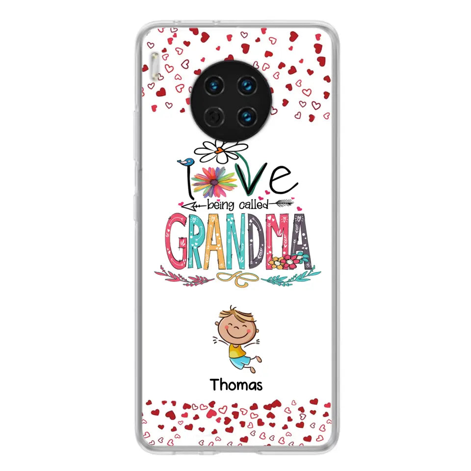Personalized Blessed To Be Called Nana Phone Case - Up to 5 Kids - Gift Idea For Nana/Mama/Kids - Case For Xiaomi, Oppo And Huawei