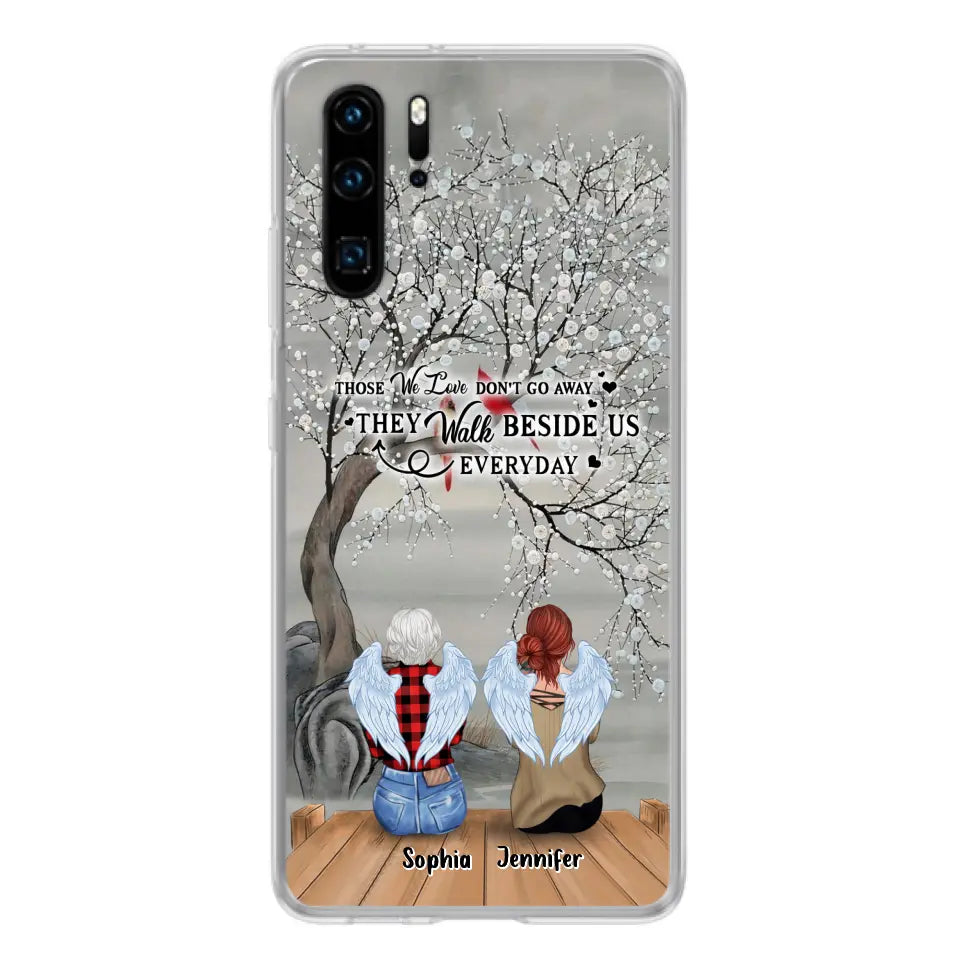 Custom Personalized Memorial Family Member Loss Phone Case - Up to 5 People - Memorial Gift Idea - Those We Love Don't Go Away - Case For Xiaomi, Oppo And Huawei