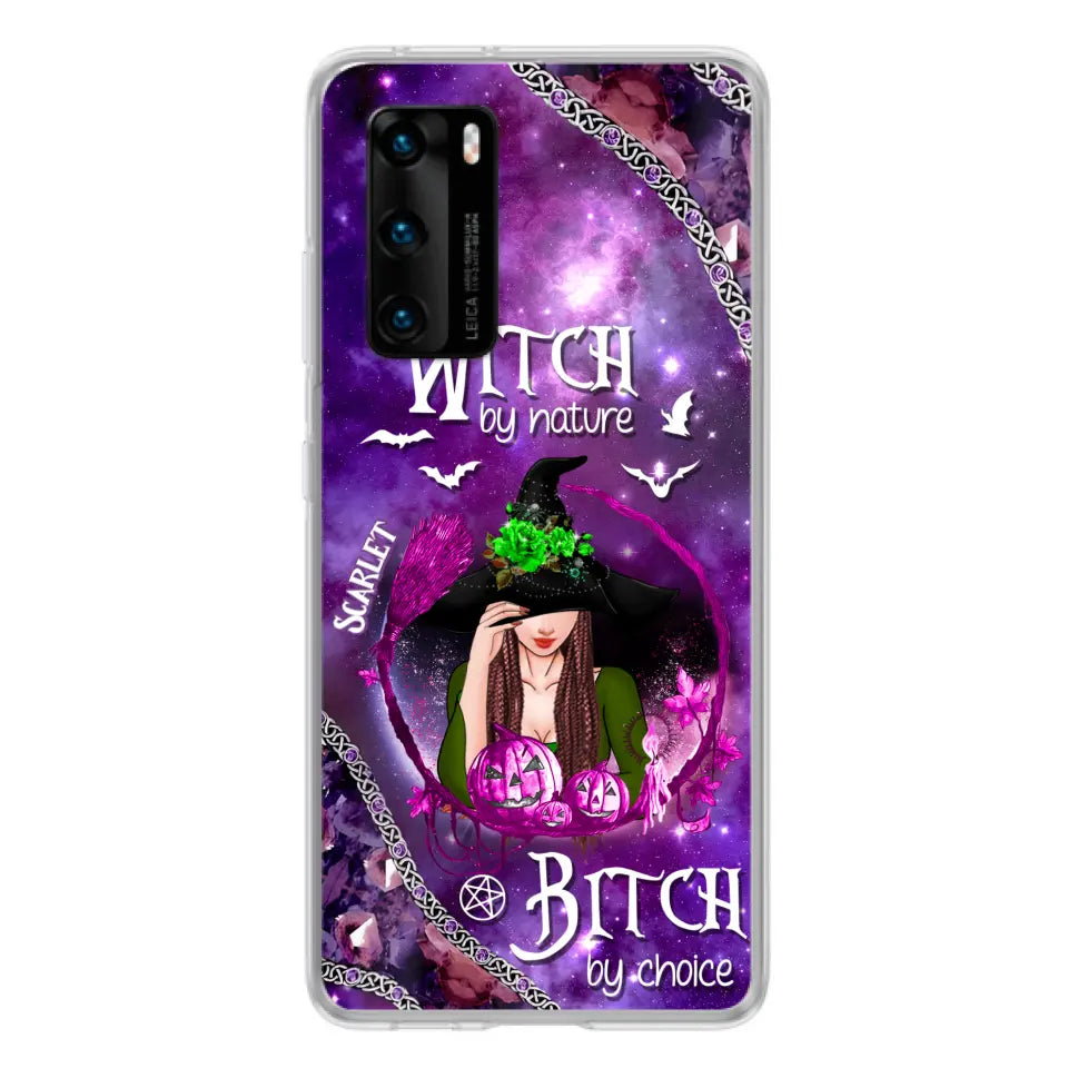 Custom Personalized Stick My Broom Witch Phone Case - Halloween Gift Idea - Case For Xiaomi, Oppo And Huawei - Witch By Nature