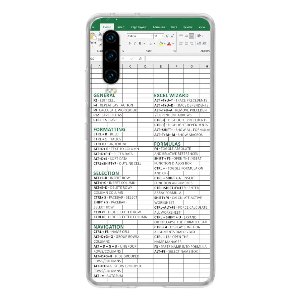 Personalized Excel Phone Case - Gift Idea For Excel Lovers - Cases For Oppo/Xiaomi/Huawei