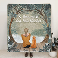 Personalized Dog Mom Quilt/Fleece Blanket - Gift For Dog Lover - Mom With Up to 5 Dogs - This Is My Dog Hair Blanket