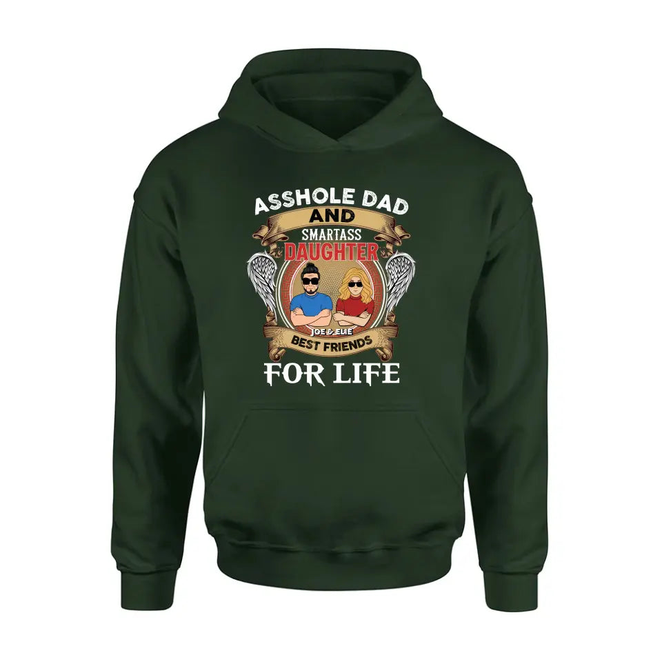 Personalized Father And Daughter/Son T-shirt/Long Sleeve/Sweatshirt/Hoodie - Gift Idea For Father's Day