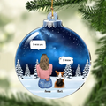Personalized Memorial Pet Acrylic Ornament - Gift For Loss of Pet