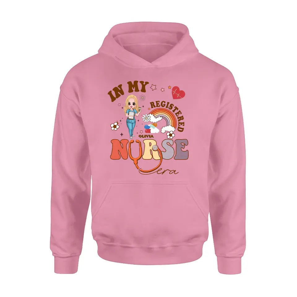 Personalized In My Registered Nurse Era T-Shirt/Long Sleeve/Sweatshirt/Hoodie - Gift Idea For Nurse