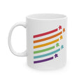 Board Game Meeple Rainbow Mug