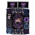 Personalized Witch Quilt Bed Sets - Halloween Gift For Witch Enthusiast - Smoke Of Air And Fire