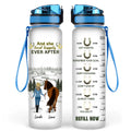 Personalized Horse Girl Tracker Bottle - Up to 6 Horses - Gift Idea Horse Lovers - And She Lived Happily Ever After
