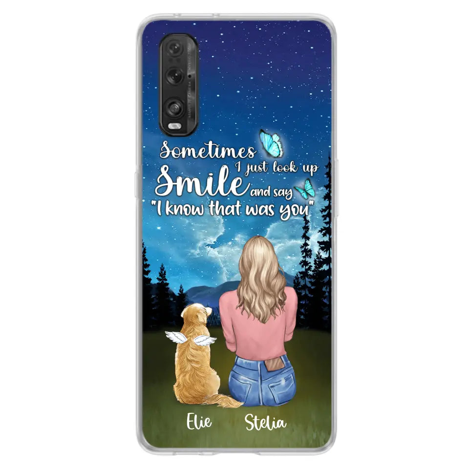 Personalized Lost Pet Mom Phone Case - Girl With Up to 4 Pets - Phone Case For Xiaomi, Huawei and Oppo - PU2YLV