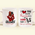 Personalized Sexy Couple Coffee Mug - Gift Idea For Him/Her/Couple/Valentine's Day - I Love You For Your Personality