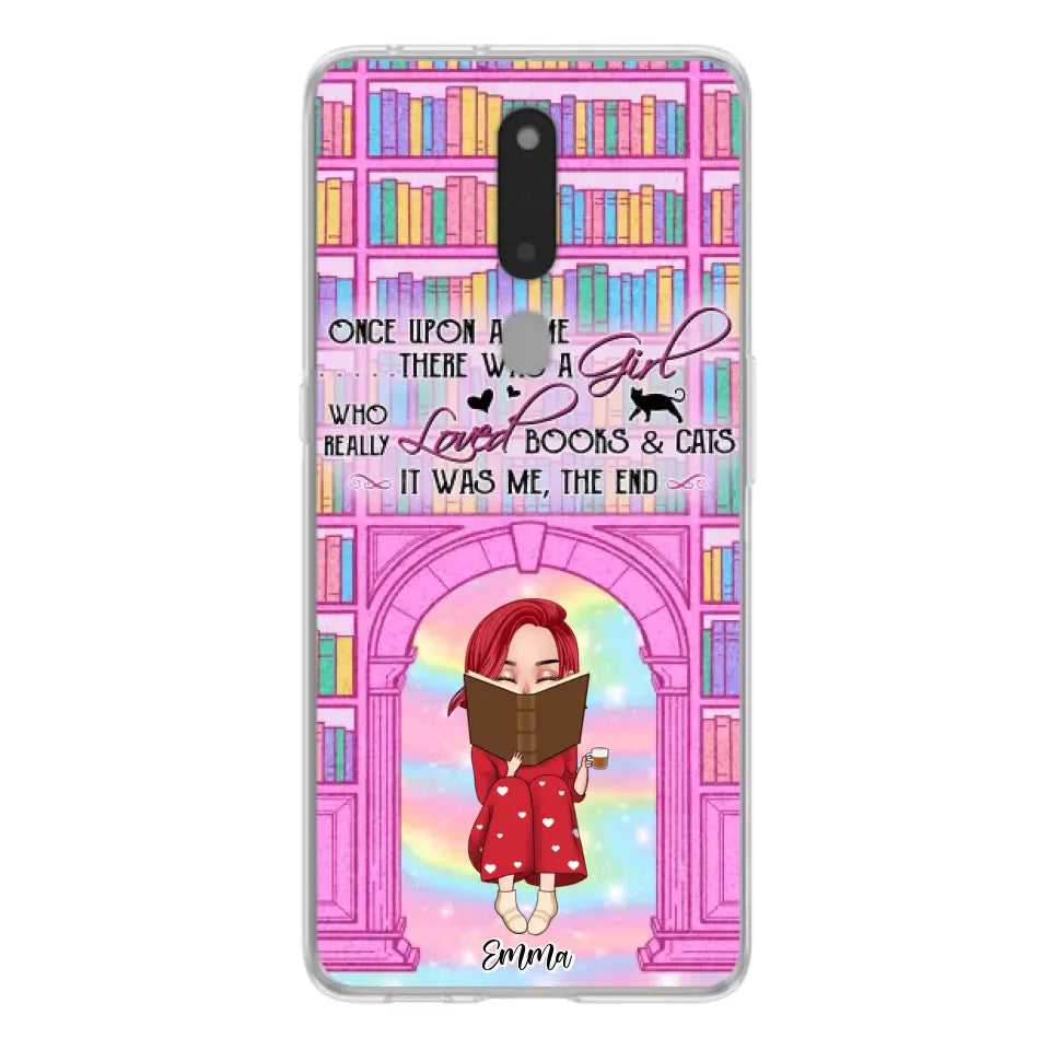 Custom Personalized Reading Girl Phone Case - Gift Idea For Books Lovers - It Was Me The End - Case For Oppo/Xiaomi/Huawei