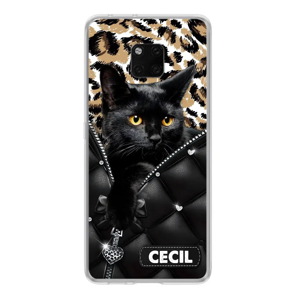 Custom Personalized Cat Phone Case For Oppo/Xiaomi/Huawei - Upload Photo - Gift Idea For Cat Lovers