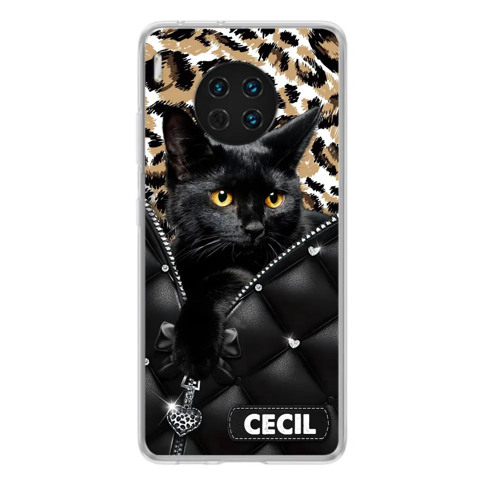 Custom Personalized Cat Phone Case For Oppo/Xiaomi/Huawei - Upload Photo - Gift Idea For Cat Lovers