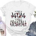 Personalized Mom And Grandma Shirt - Up to 5  Kids & 7 Grandkids - Mother's Day Gift Idea for Mom/Grandma
