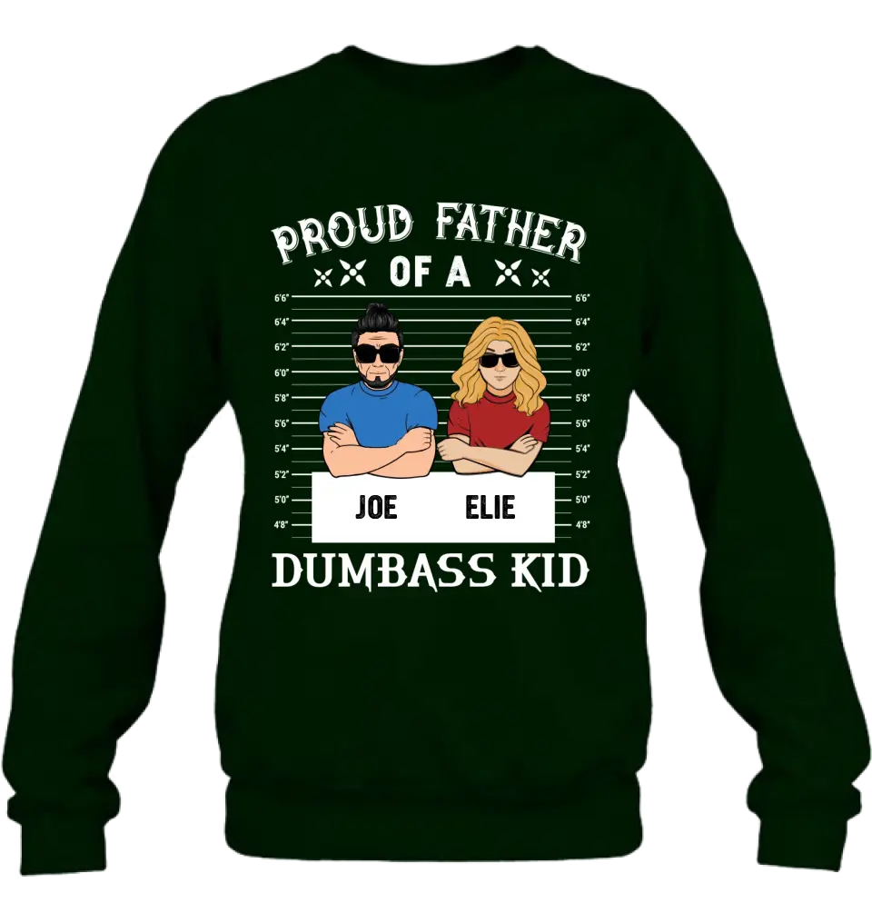 Personalized Dad/Mom And Daughter/Son Shirt/Hoodie - Gift Idea For Father's Day From Daughter/Son