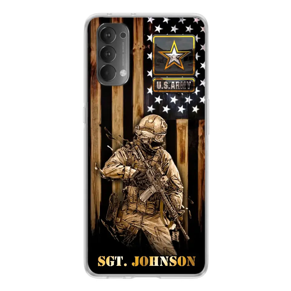 Custom Personalized Veteran Phone Case - Gift Idea For Veteran/ Soldier - Case For Xiaomi/Oppo/Huawei