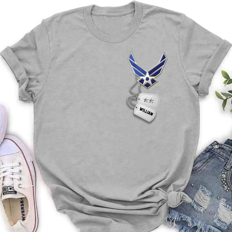 Personalized Army Shirt/Hoodie - Gift Idea For Veteran's Day/Father's Day/Birthday