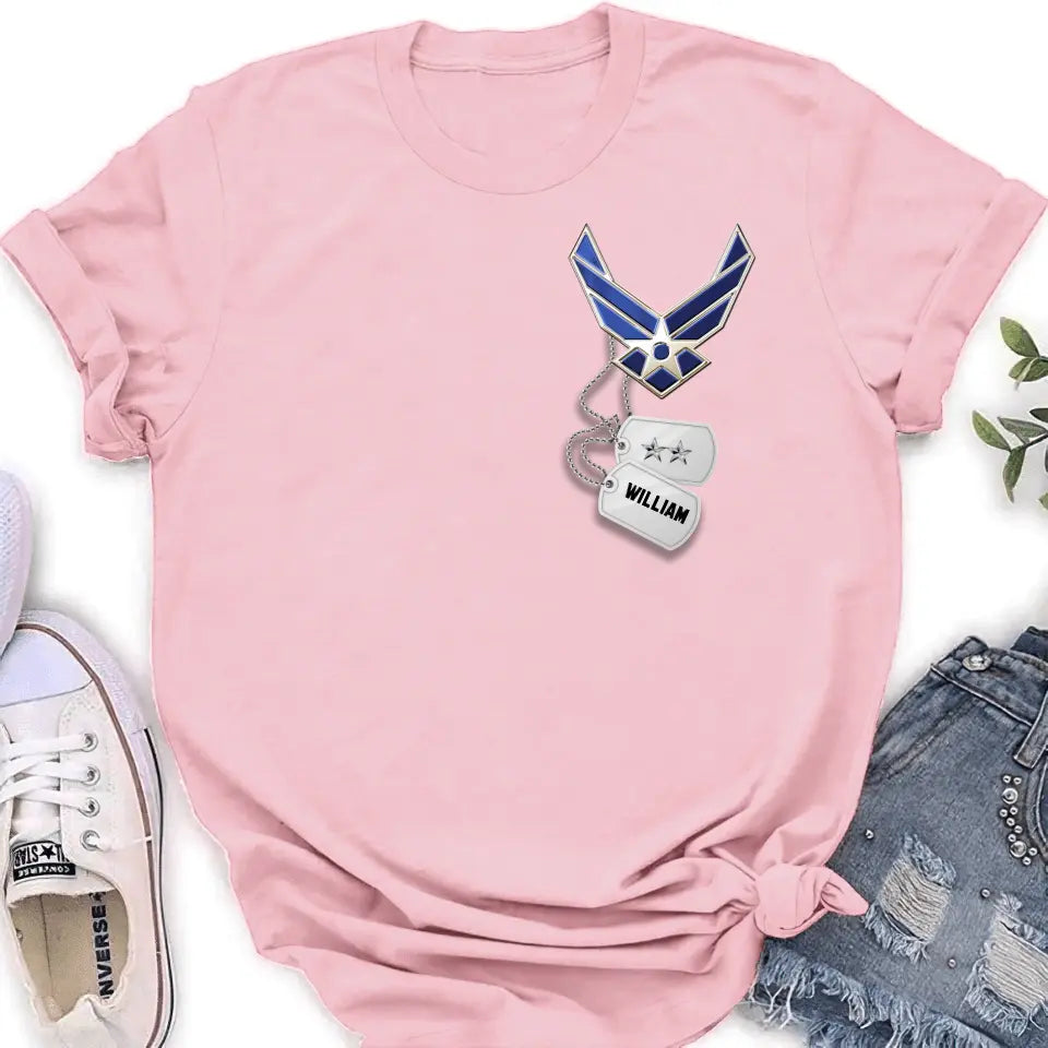 Personalized Army Shirt/Hoodie - Gift Idea For Veteran's Day/Father's Day/Birthday